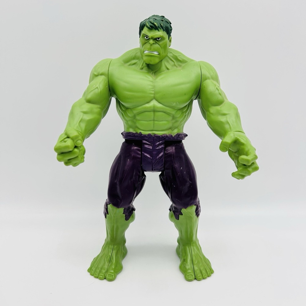 Hulk Action Figure Titans Hero Series 12" Marvel Avengers 2013 Toy Statue